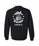 NEW - NDA - BLACK UNISEX - CREWNECK SWEATSHIRT - PREMIUM